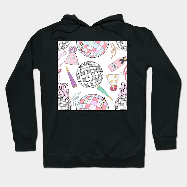 New Year Celebration Hoodie by Milibella